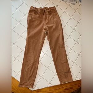 Pact Women's Skinny denim Pants tan summer winter travel party western outdoor